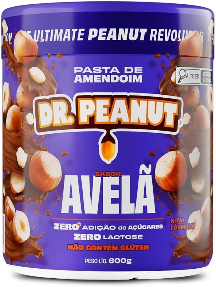 Pasta de amendoim Dr Peanut - Sabor Avelã