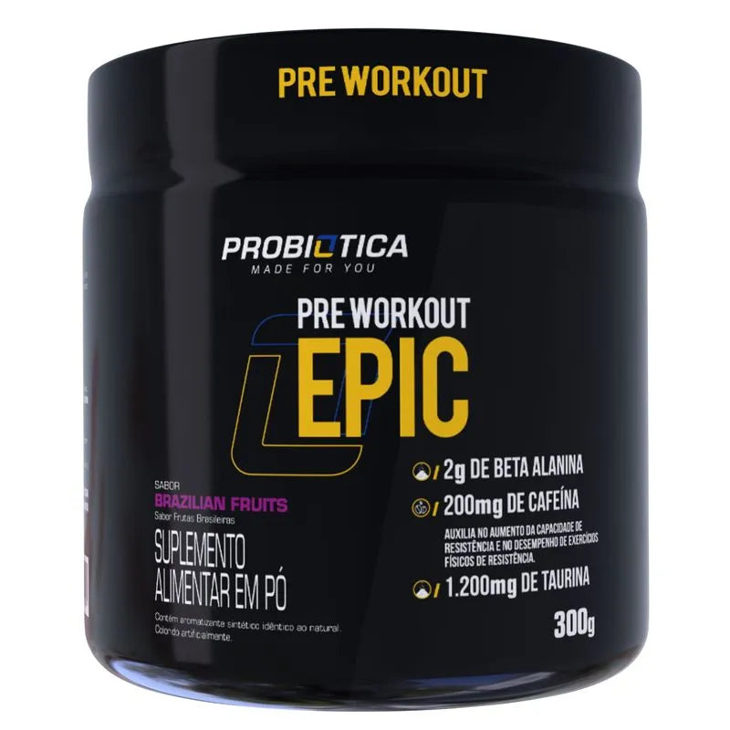 Epic 300g - Pré Treino - Probiótica