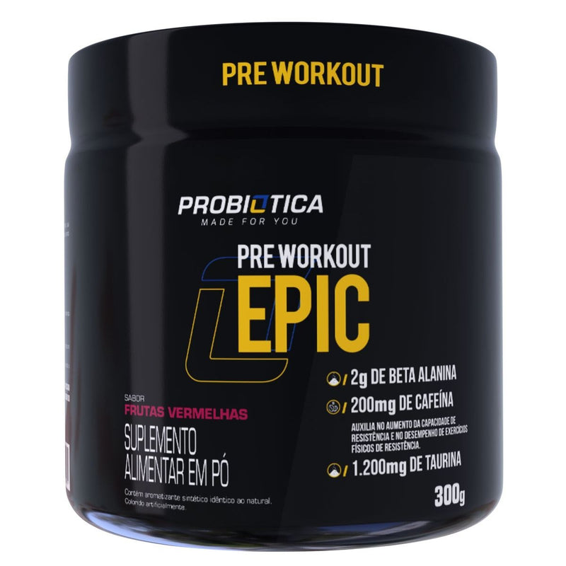 Epic 300g - Pré Treino - Probiótica
